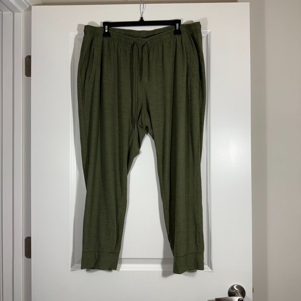 Old Navy Active Breathe On Joggers Olive Green Sz XL